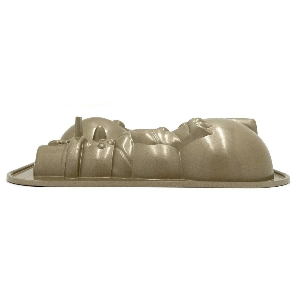 Williams Sonoma 3-D Snowman Cake Pan by Nordic Ware NEW in Box RETIRED
